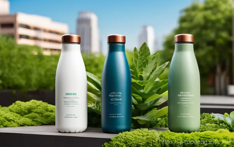 기능성 음료 개발 - **"Personalized Wellness Drink of the Future"**
    A highly detailed, realistic image depicting a b...