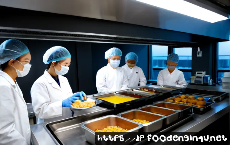 식품 공학에서의 전자기파 응용 - Photorealistic food engineering laboratory in Japan, a stainless-steel industrial microwave processi...